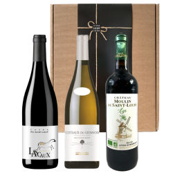 Coffret Cadeaux - 3 vins Bio